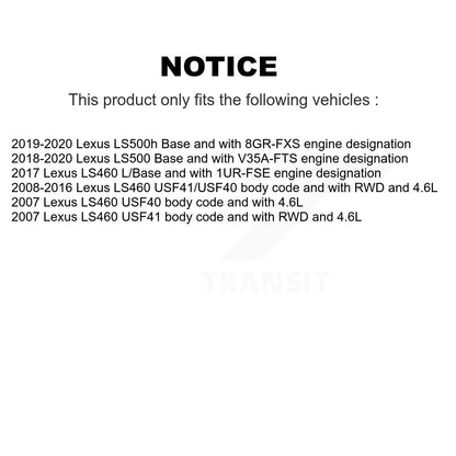 Brake Pads Wear Sensor Front SEN-2BWS0045 For Lexus LS460 LS500 LS500h