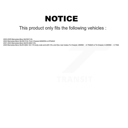 Brake Pads Wear Sensor SEN-2BWS0144 For Mercedes-Benz ML500 ML55 AMG