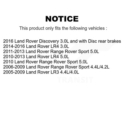Brake Pads Wear Sensor Rear SEN-2BWS0175 For Land Rover Range Sport LR4 LR3