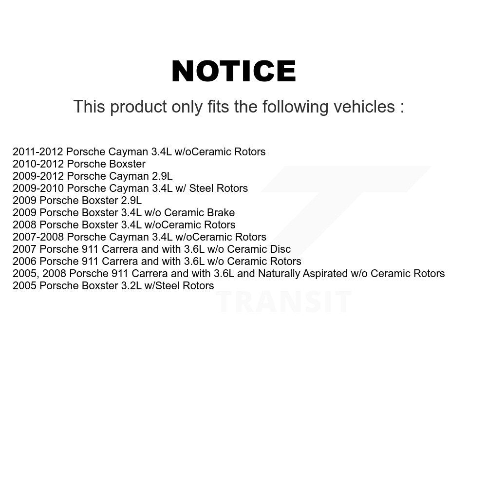 Brake Pads Wear Sensor Front Left SEN-2BWS0178 For Porsche 911 Boxster Cayman