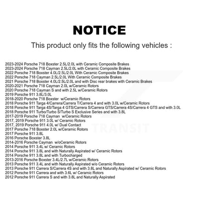 Brake Pads Wear Sensor SEN-2BWS0234 For Porsche 911 718 Cayman Boxster