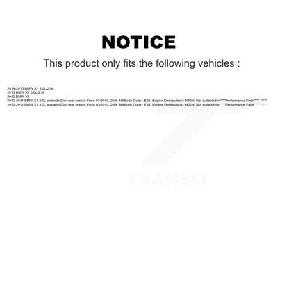 Brake Pads Wear Sensor Rear SEN-2BWS0256 For BMW X1