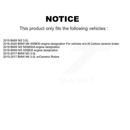 Brake Pads Wear Sensor Rear SEN-2BWS0385 For BMW M4 M3 M2