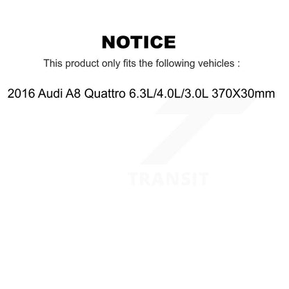 Brake Pads Wear Sensor Rear SEN-2BWS0411 For 2016 Audi A8 Quattro 6.3L/4.0L/3.0L