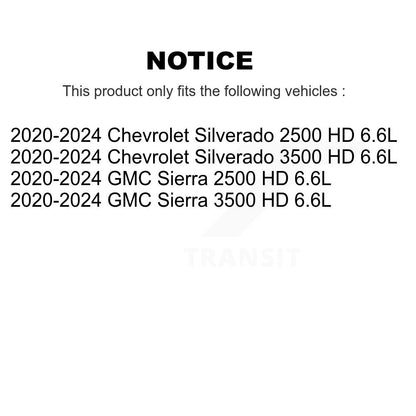 Brake Pads Wear Sensor Rear SEN-2BWS0467 For GMC Chevrolet Sierra 2500 HD 3500