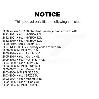 Engine Camshaft Position Sensor SEN-2CAM0031 For Nissan Frontier INFINITI Altima