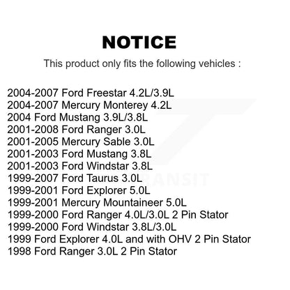 Engine Camshaft Position Sensor SEN-2CAM0087 For Ford Ranger Mustang Taurus