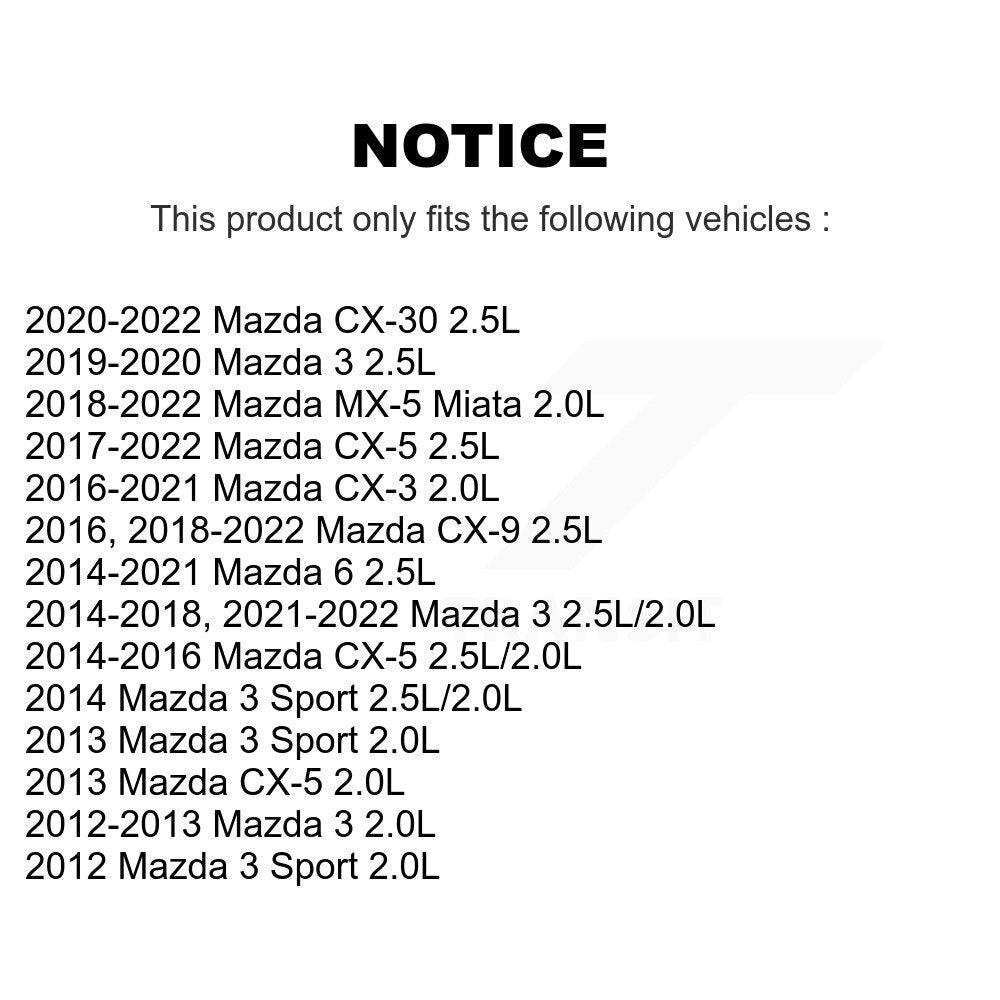 Engine Camshaft Position Sensor SEN-2CAM0399 For Mazda CX-5 3 CX-3 CX-30 CX-9 6