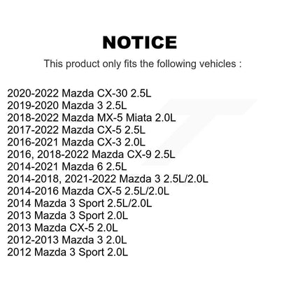 Engine Camshaft Position Sensor SEN-2CAM0399 For Mazda CX-5 3 CX-3 CX-30 CX-9 6