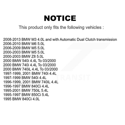Engine Crankshaft Position Sensor SEN-2CRK0001 For BMW M3 M5 540i M6 740i 740iL