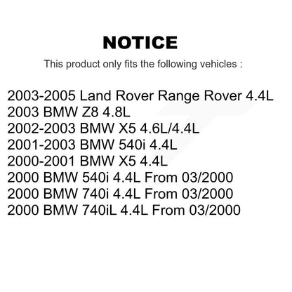 Engine Crankshaft Position Sensor SEN-2CRK0024 For BMW X5 540i Land Rover Range