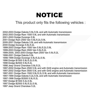 Engine Crankshaft Position Sensor SEN-2CRK0028 For Dodge Ram 1500 2500 Dakota