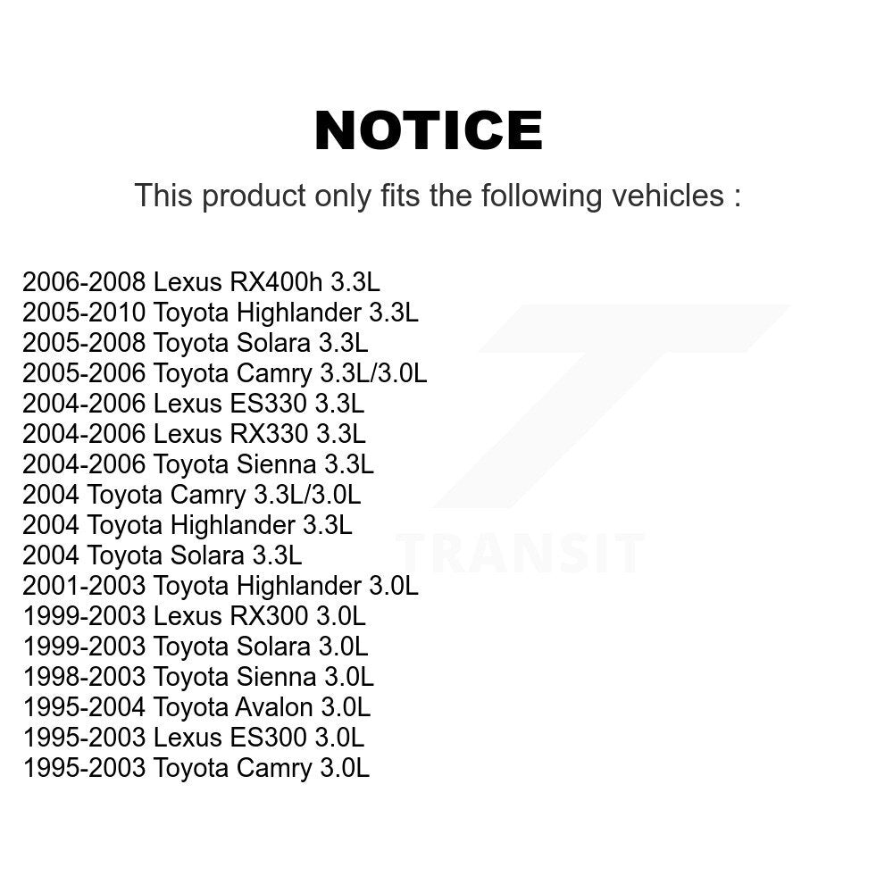 Engine Crankshaft Position Sensor SEN-2CRK0039 For Toyota Camry Sienna Lexus