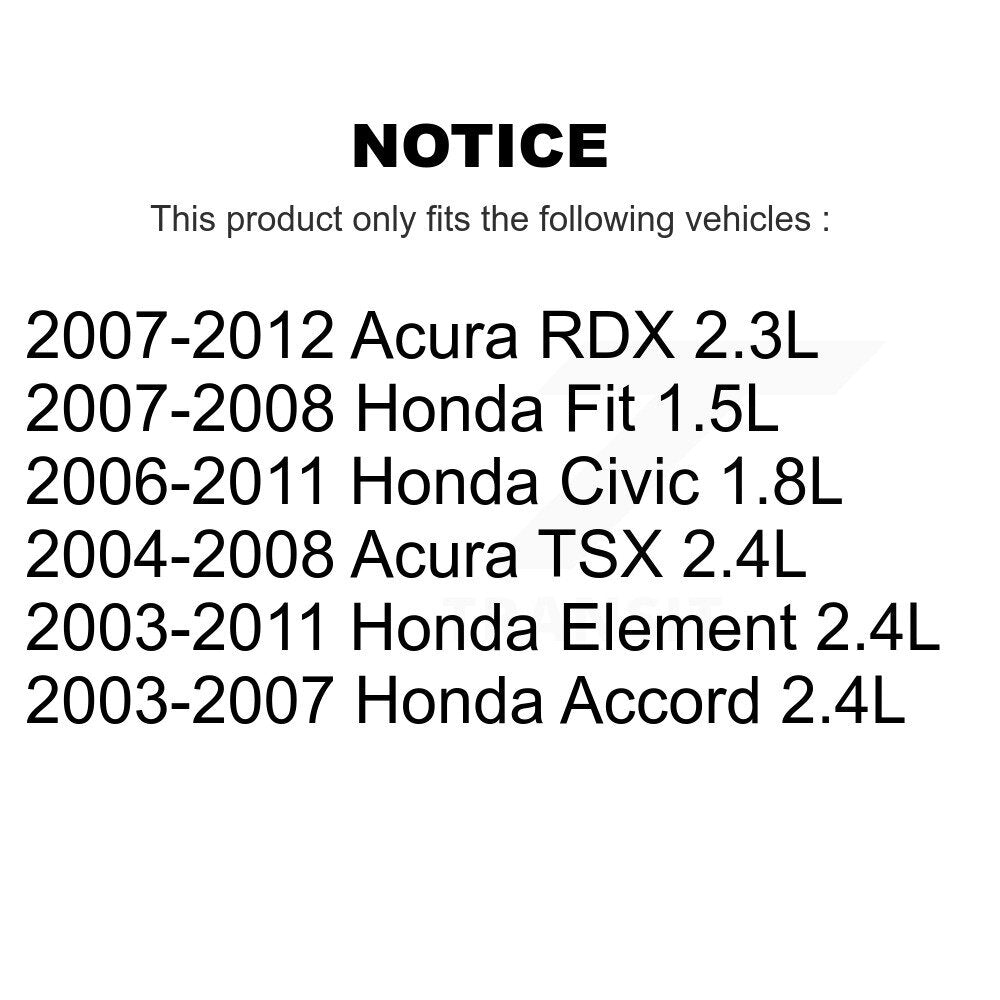 Engine Crankshaft Position Sensor SEN-2CRK0083 For Honda Civic Accord Acura Fit