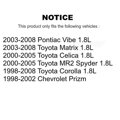 Engine Crankshaft Position Sensor SEN-2CRK0084 For Toyota Corolla Matrix Pontiac