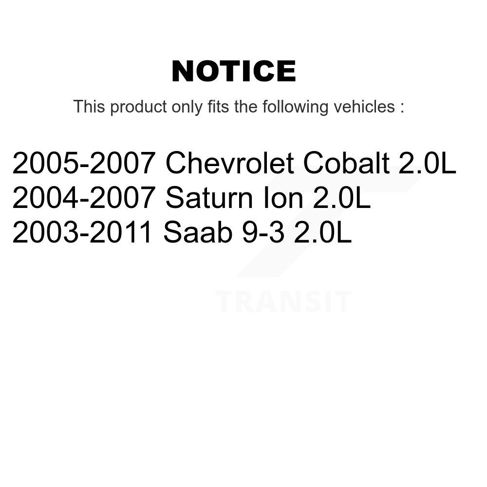 Engine Crankshaft Position Sensor SEN-2CRK0090 For Chevrolet Cobalt Saturn Ion