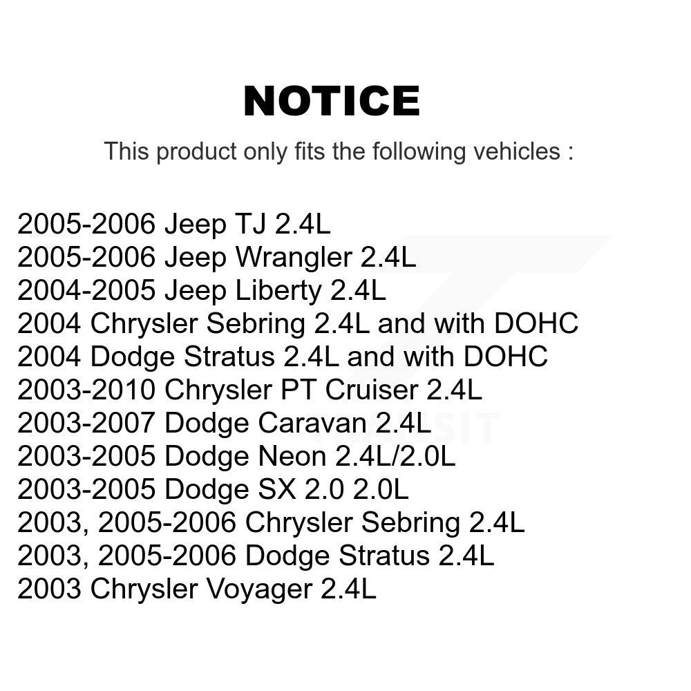 Engine Crankshaft Position Sensor SEN-2CRK0159 For Dodge Caravan Chrysler PT TJ