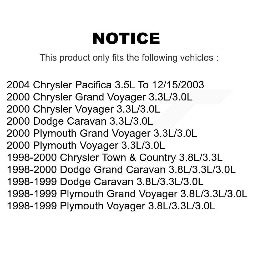 Engine Position Sensor SEN-2CRK0191 For Dodge Caravan Grand Chrysler Pacifica &