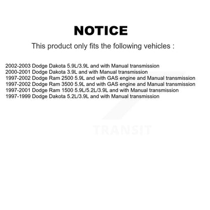 Engine Crankshaft Position Sensor SEN-2CRK0215 For Dodge Ram 2500 Dakota 1500