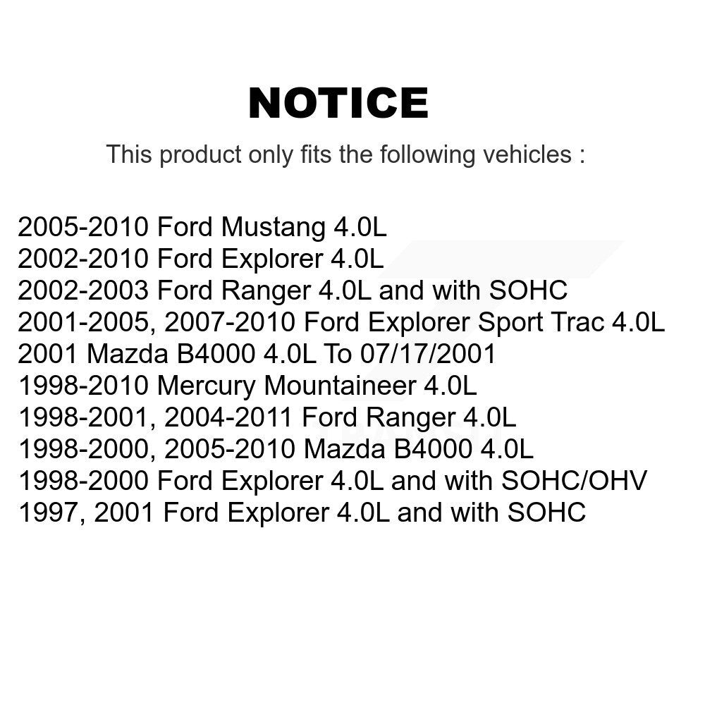 Engine Crankshaft Position Sensor SEN-2CRK0223 For Ford Ranger Mustang Explorer