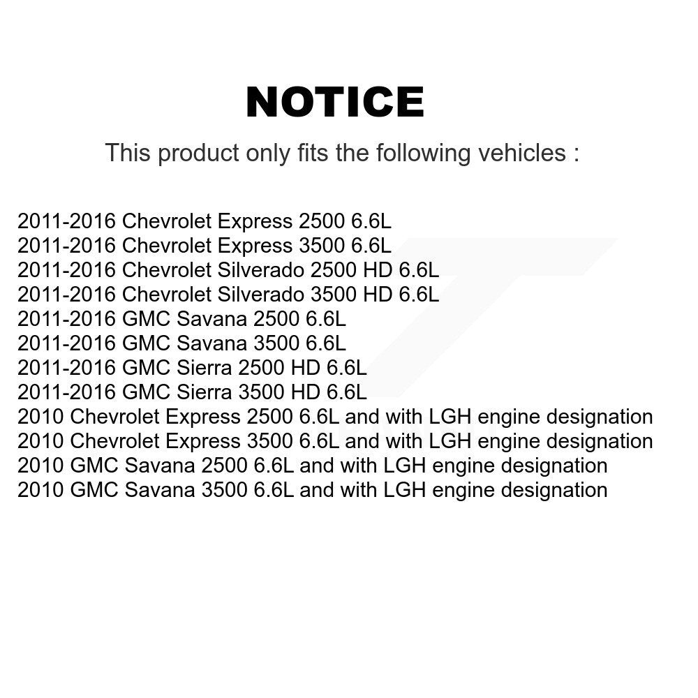 Engine Crankshaft Position Sensor SEN-2CRK0259 For GMC Chevrolet Sierra 2500 HD