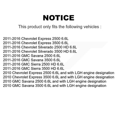 Engine Crankshaft Position Sensor SEN-2CRK0259 For GMC Chevrolet Sierra 2500 HD