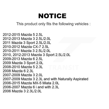 Engine Crankshaft Position Sensor SEN-2CRK0304 For Mazda 3 5 6 CX-7 MX-5 Miata