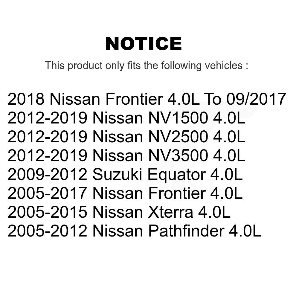 Engine Crankshaft Position Sensor SEN-2CRK0318 For Nissan Frontier Pathfinder