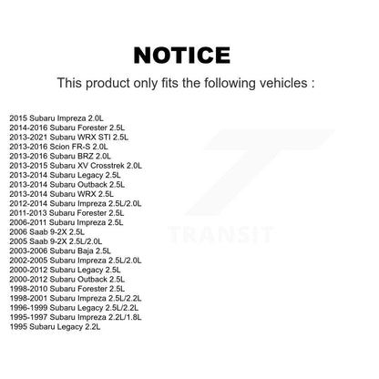 Engine Crankshaft Position Sensor SEN-2CRK0320 For Subaru Nissan Kicks Forester