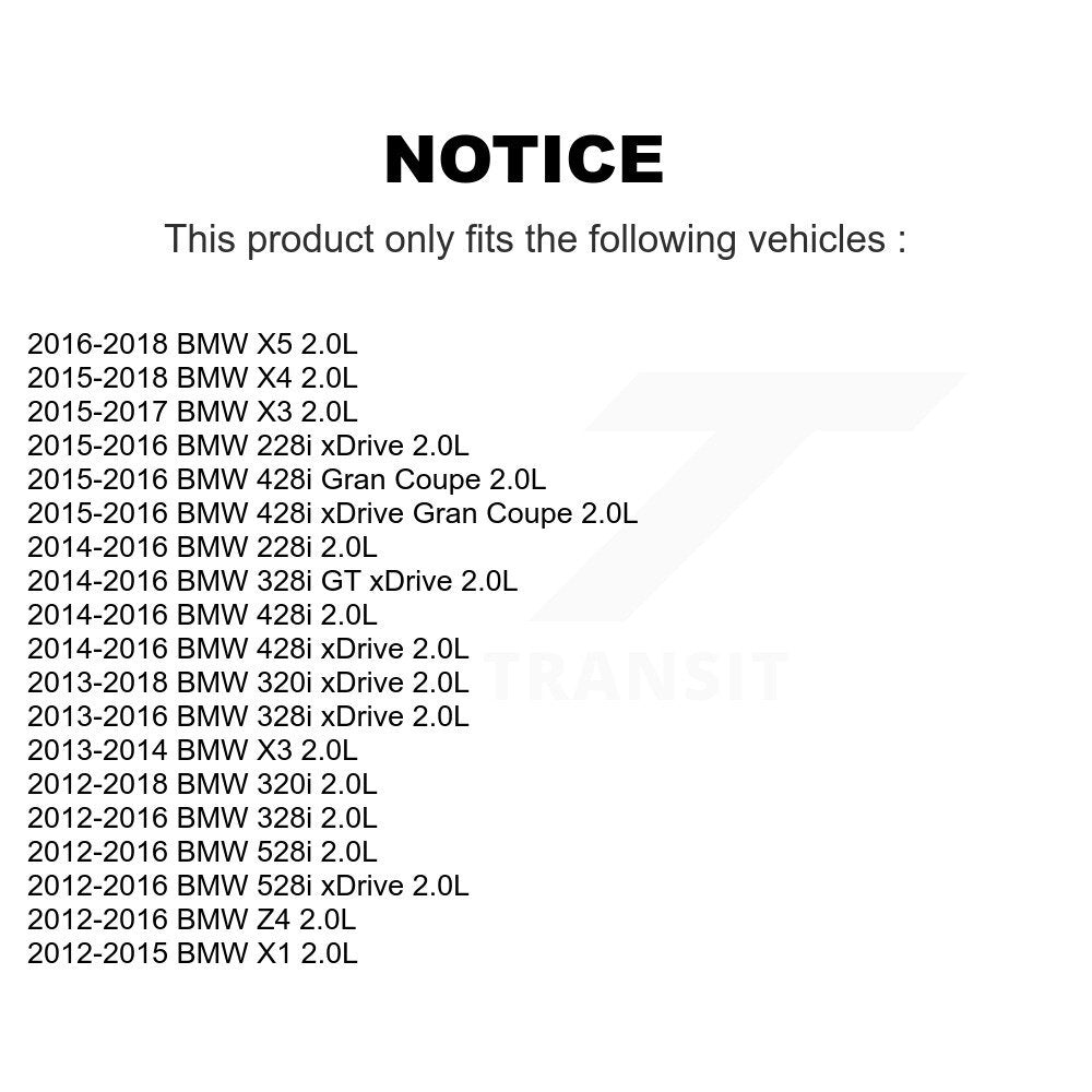 Engine Crankshaft Position Sensor SEN-2CRK0339 For BMW X3 328i xDrive X5 X1 320i