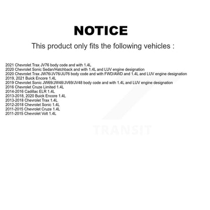 Engine Crankshaft Position Sensor SEN-2CRK0355 For Chevrolet Cruze Buick Encore