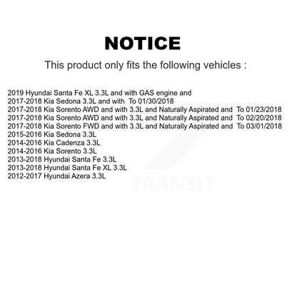 Engine Crankshaft Position Sensor SEN-2CRK0356 For Kia Sorento Hyundai Santa Fe