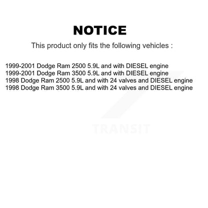Engine Crankshaft Position Sensor SEN-2CRK0444 For Dodge Ram 2500 3500