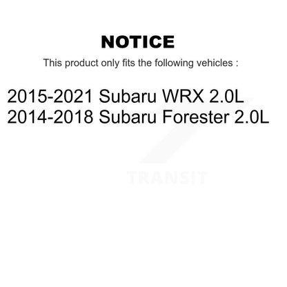 Engine Crankshaft Position Sensor SEN-2CRK0543 For Subaru Forester WRX 2.0L