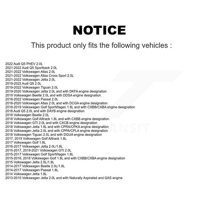 Engine Crankshaft Position Sensor SEN-2CRK0544 For Volkswagen Jetta Tiguan Atlas