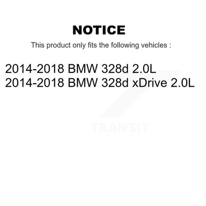 Engine Crankshaft Position Sensor SEN-2CRK0556 For BMW 328d xDrive 2.0L