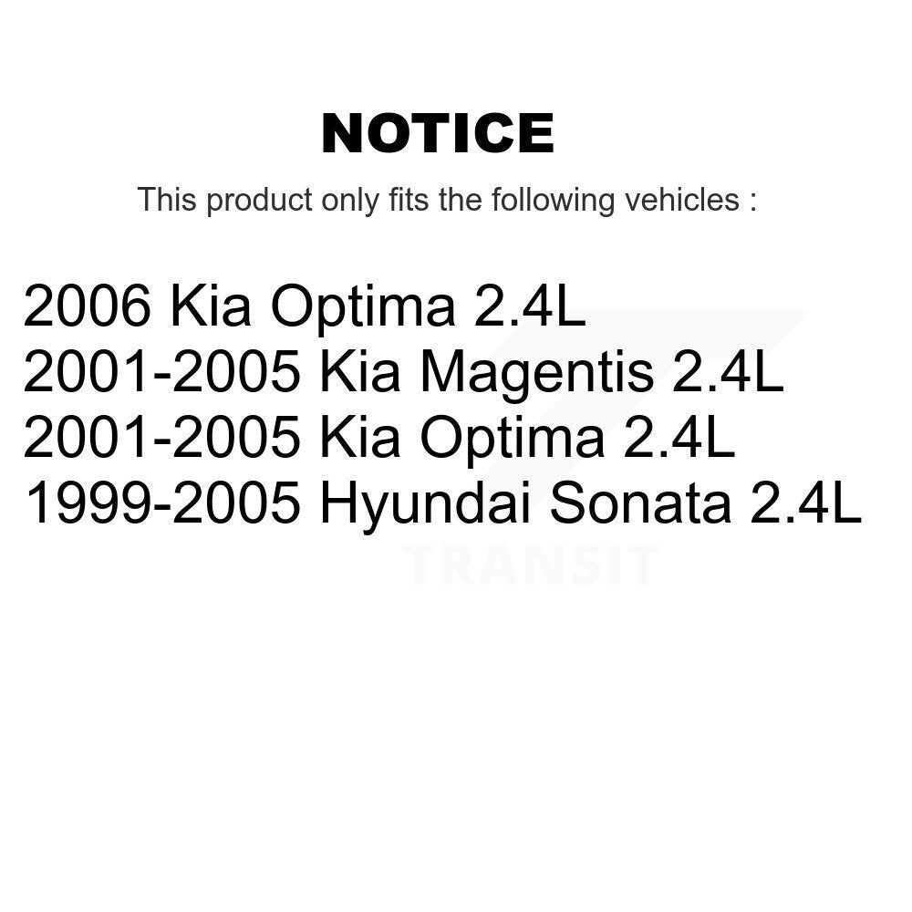 Engine Crankshaft Position Sensor SEN-2CRK0568 For Hyundai Sonata Kia Optima