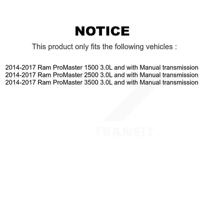 Engine Crankshaft Position Sensor SEN-2CRK0718 For Ram ProMaster 2500 3500 1500