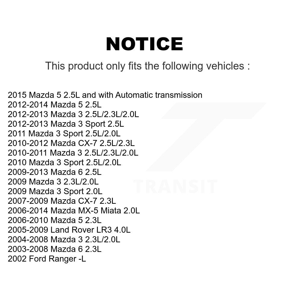 Engine Coolant Temperature Sensor SEN-2CTS0054 For Mazda 3 5 6 CX-7 MX-5 Miata