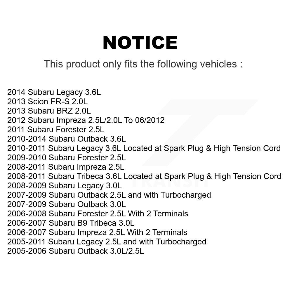 Engine Coolant Temperature Sensor SEN-2CTS0056 For Subaru Outback Impreza Legacy