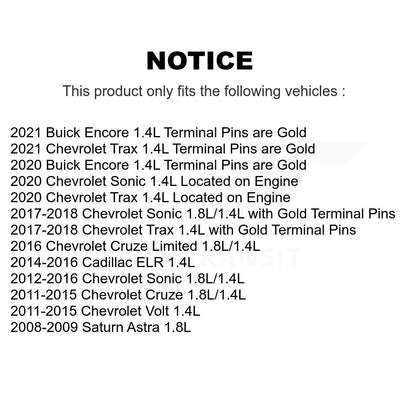 Engine Coolant Temperature Sensor SEN-2CTS0125 For Chevrolet Cruze GMC Equinox
