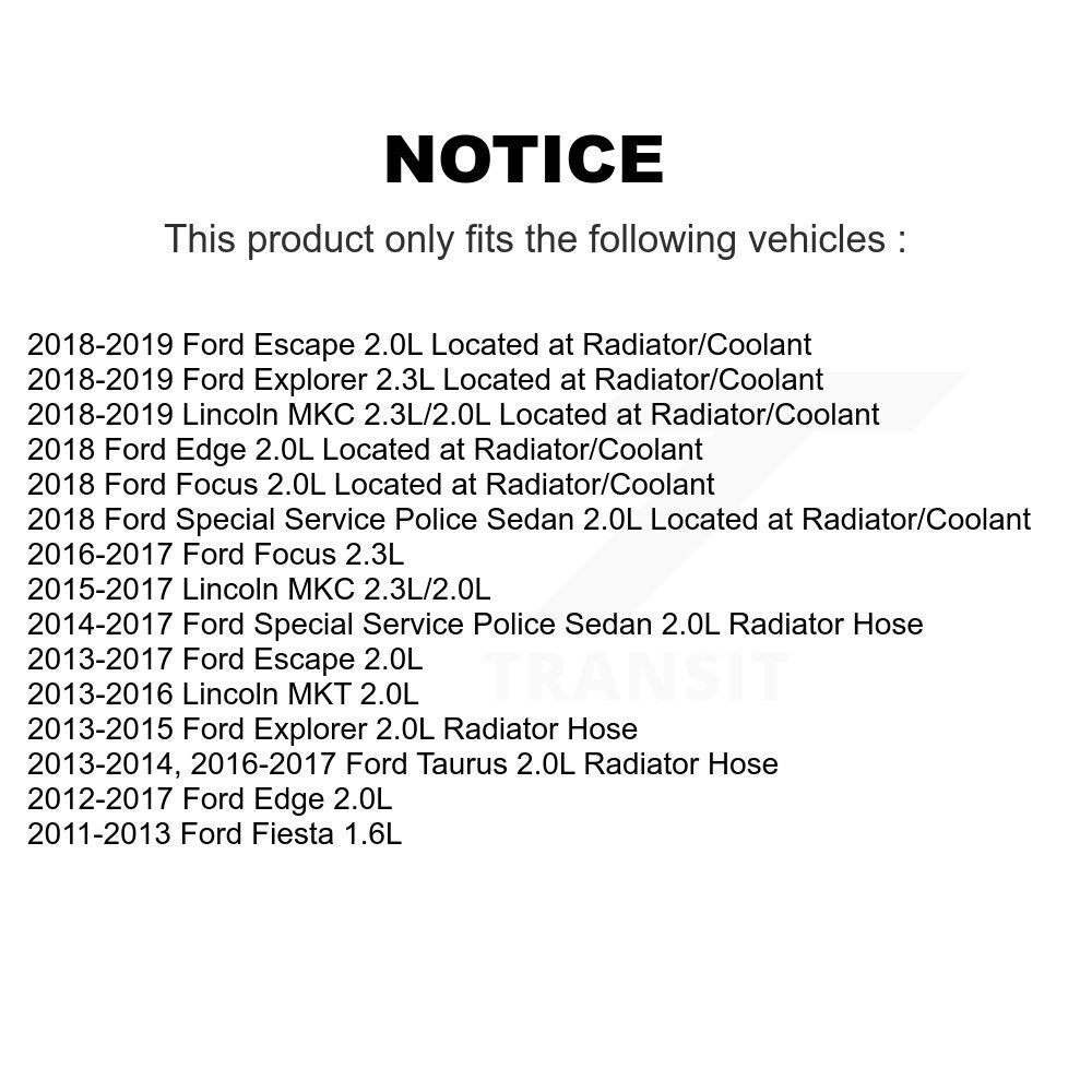 Engine Coolant Temperature Sensor SEN-2CTS0146 For Ford Escape Edge Explorer MKC