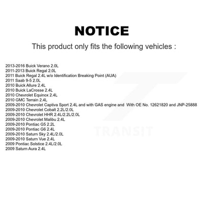 Ignition Knock (Detonation) Sensor SEN-2KNC0085 For Chevrolet Buick Cobalt G5 G6