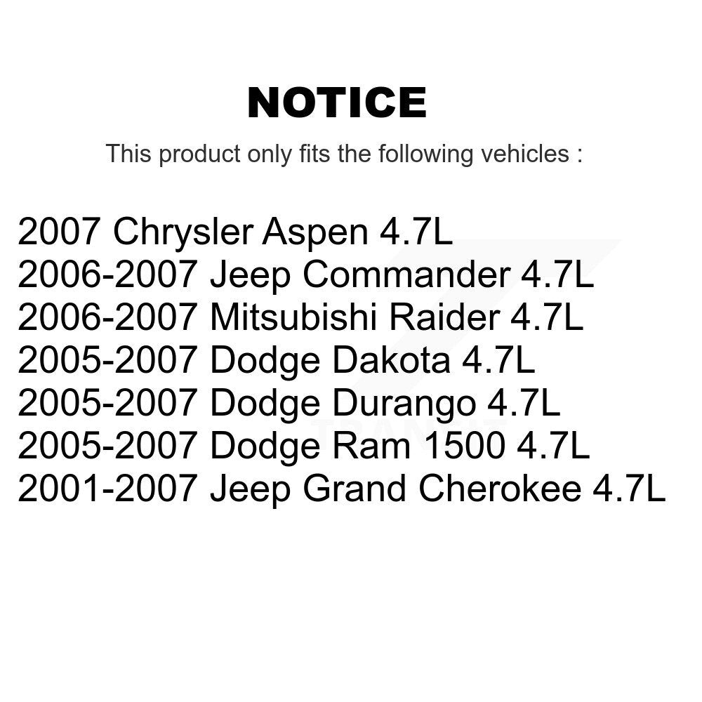 Ignition Knock (Detonation) Sensor SEN-2KNC0211 For Dodge Ram 1500 Jeep Grand