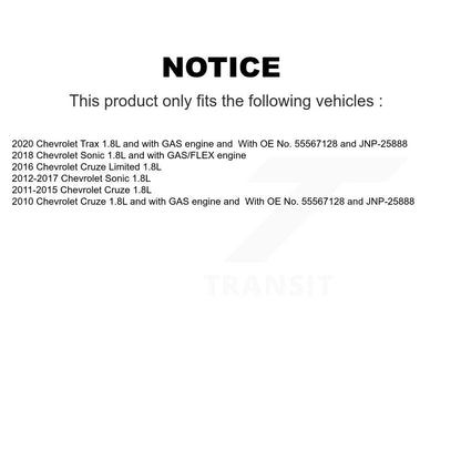 Ignition Knock (Detonation) Sensor SEN-2KNC0288 For Chevrolet Cruze Sonic Trax