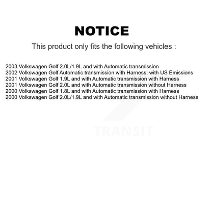 Vehicle Speed Sensor SEN-2VSS0023 For Volkswagen Golf