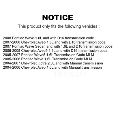Vehicle Speed Sensor SEN-2VSS0032 For Chevrolet Pontiac Wave Aveo Aveo5 Optra