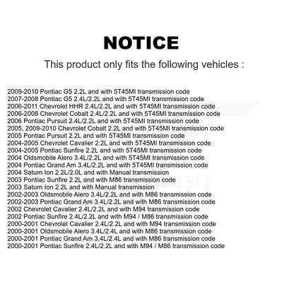 Vehicle Speed Sensor SEN-2VSS0072 For Chevrolet Cobalt Pontiac G5 Sunfire HHR Am