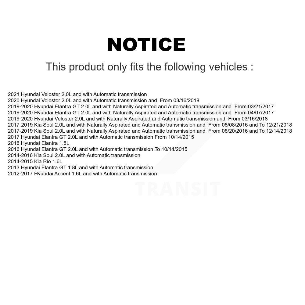 Speed Sensor For Hyundai Accent Kia Soul Elantra GT Rio Veloster