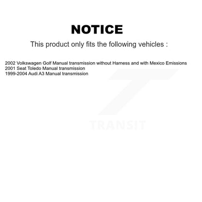 Vehicle Speed Sensor SEN-2VSS0617 For Volkswagen Golf Seat Audi A3 Toledo